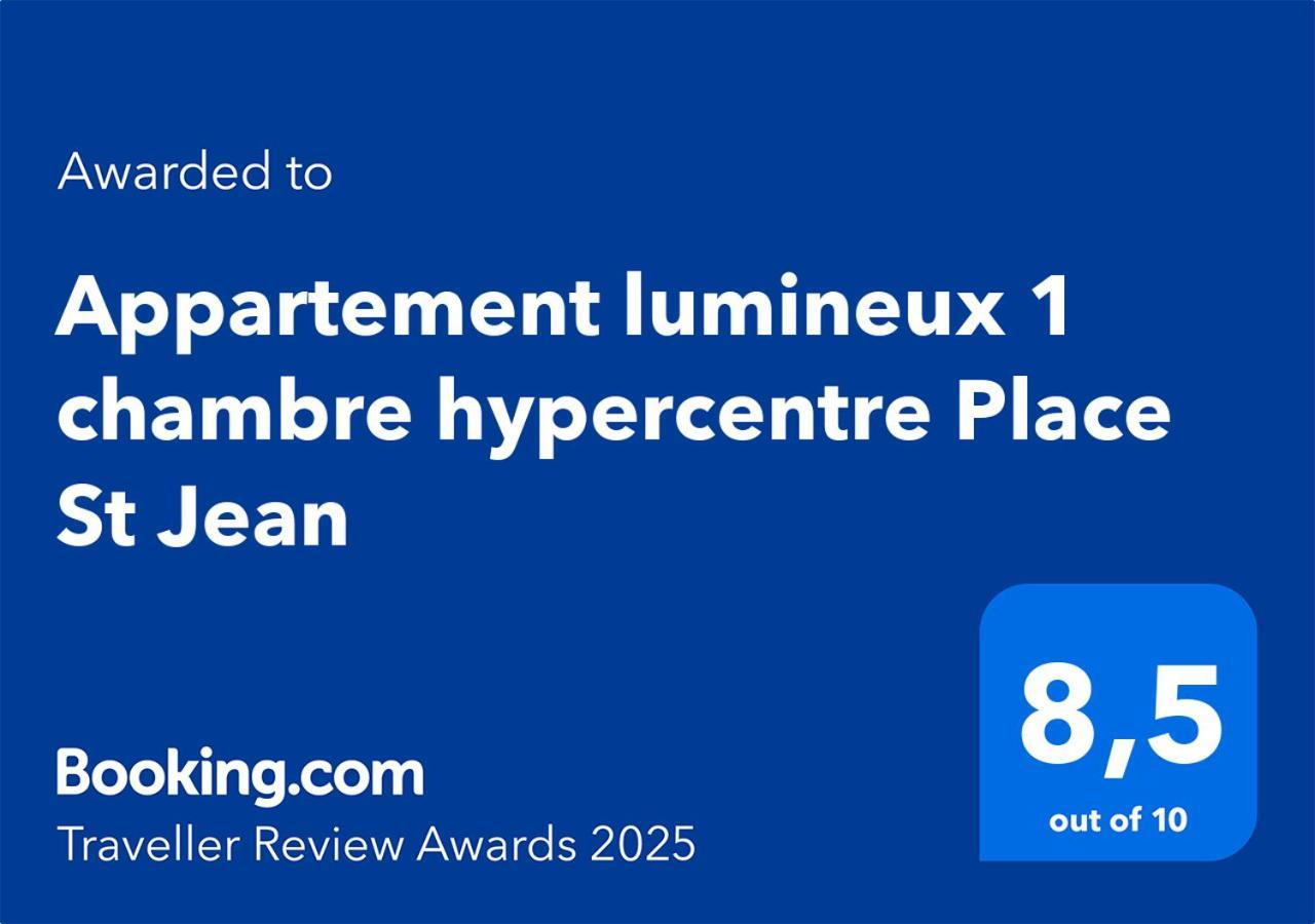 Appartement Lumineux 1 Chambre Hypercentre Place St Jean Валанс Екстериор снимка